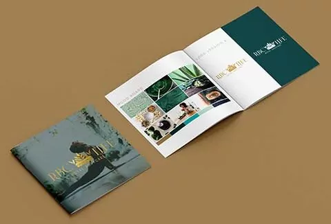RBC Life branding booklet display
