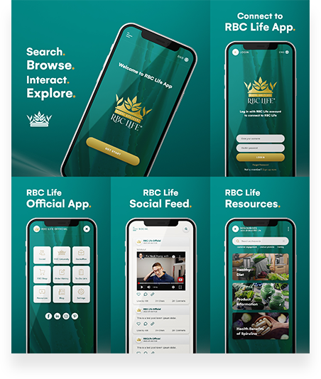 RBC Life App display