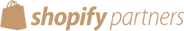 Brown shopify icon